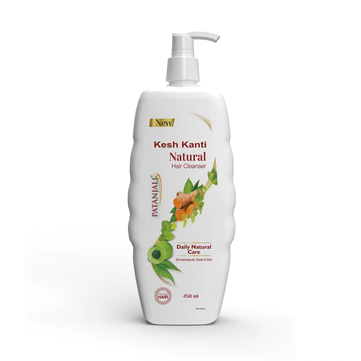 Patanjali Kesh Kanti Natural Hair Cleanser 450ml | Herbal Shampoo for Strong & Healthy Hair