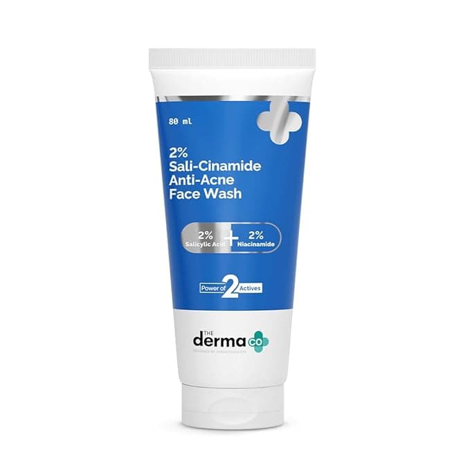 The Derma Co 2% Sali-Cinamide Anti-Acne Face Wash with Salicylic Acid & Niacinamide