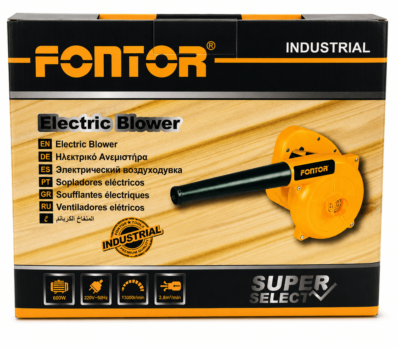 Fontor Blower 260020 Heavy Duty Electric Air Blower for Dust Cleaning & Drying
