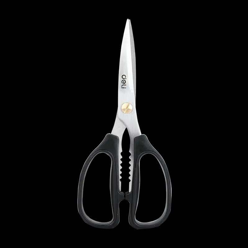 Deli EDL2613 Stainless Steel Scissors 195mm | Sharp Multipurpose Scissors