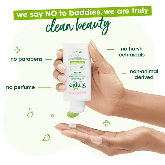 Simple Simple Replenishing Rich Moisturiser 125ml daily essentials & lifestyle