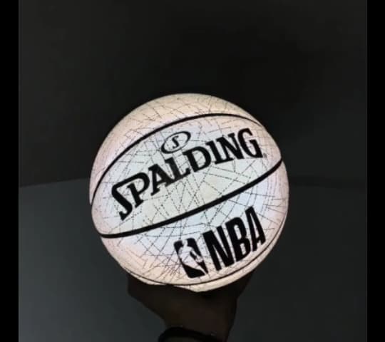 Spalding Reflective Grey Basketball – Premium Basketball for Training & Play stationary, toys & sports