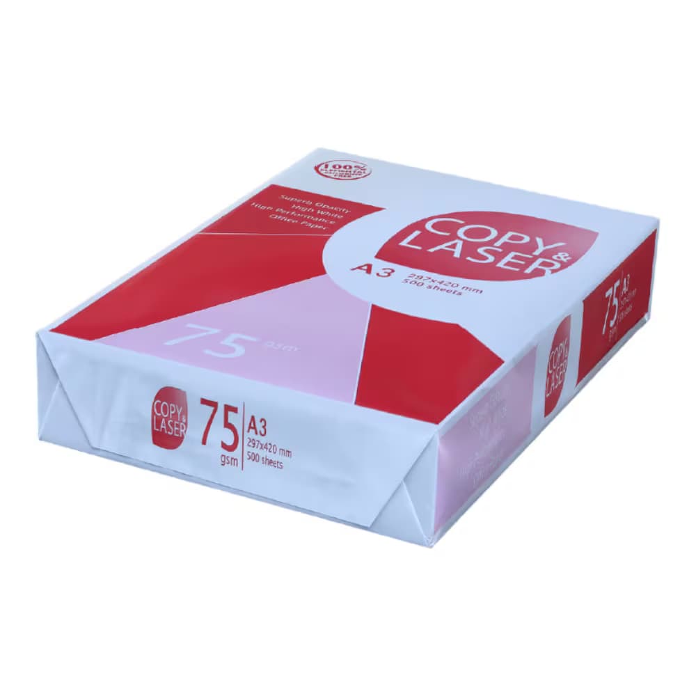 Copy & Laser A4 Copy Paper 75 GSM 500 Sheets | Multipurpose Printer Paper stationary, toys & sports — image 1 of 2