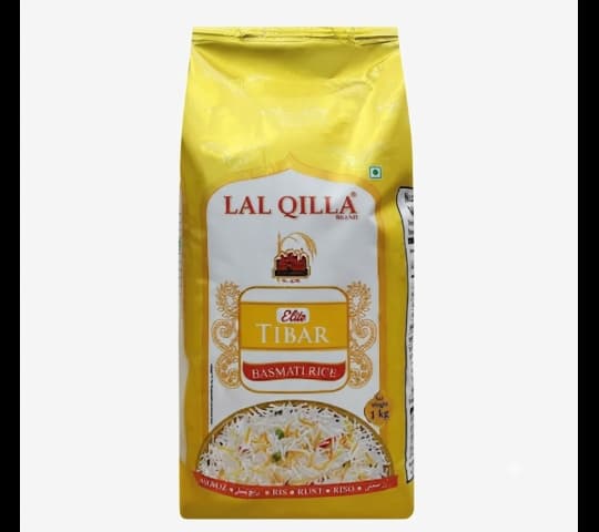Lal Qilla Lal Qilla Elite Tibar Premium Basmati Rice 1kg | Long Grain Aromatic Rice daily essentials & lifestyle