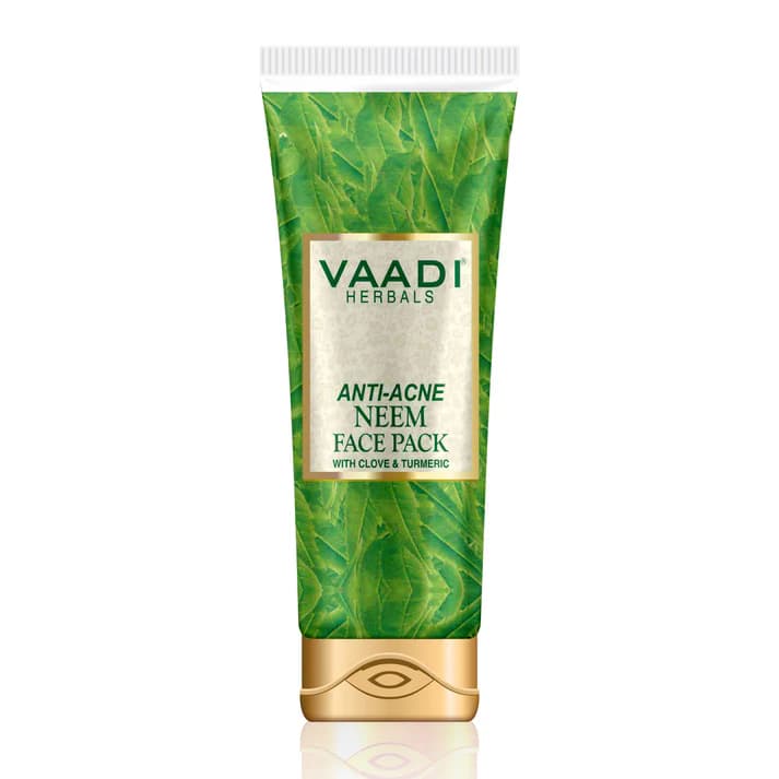 Vaadi Organics - Anti-Acne Neem Face Pack with Clove & Turmeric (120 gms)
