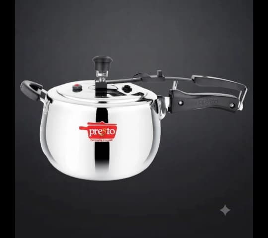 Presto Presto Pressure Cooker Stainless Steel Contura Inner Lid 5L | Induction Compatible daily essentials & lifestyle