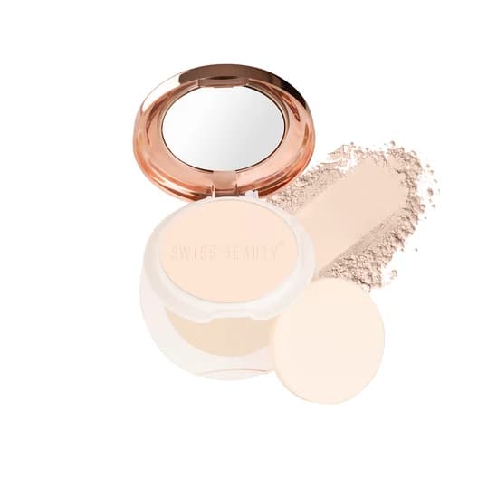 Swiss Beauty Oil Control Compact Powder | Matte Finish Face Powder