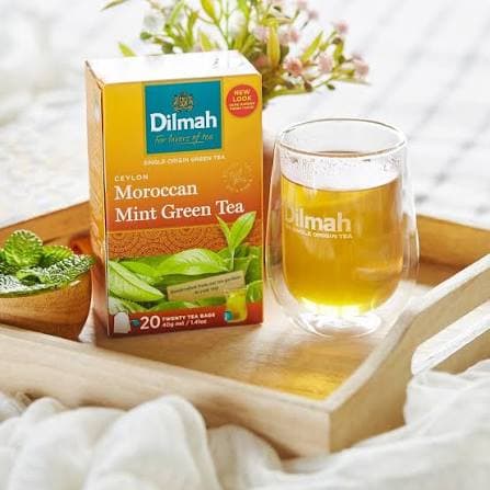 Dilmah Dilmah Green Tea with Moroccan Mint – 20 Tea Bags | Premium Herbal Green Tea daily essentials & lifestyle — image 1 of 6