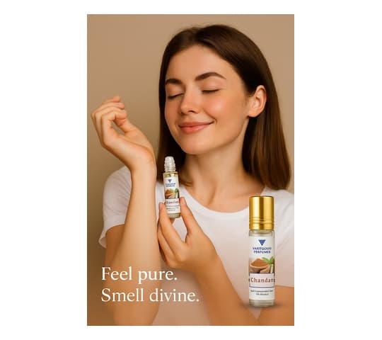 Varygood Chandan Perfume – Premium Sandalwood Long Lasting Fragrance