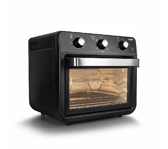 GLEN Air Fryer Oven 25 Litre with Time & Temperature Control, 1800W – Black SA3050AFO