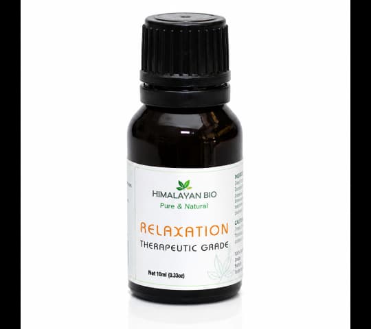 Himalayan Bio Himalayan Bio Relaxation Essential Oil 10ml – Natural Aromatherapy Oil for Stress Relief & Relaxation daily…