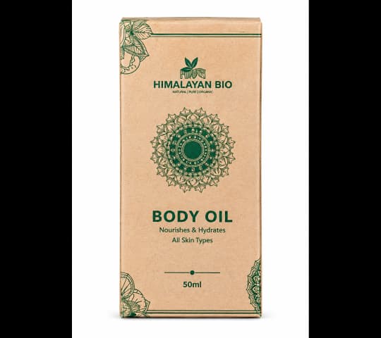 Himalayan Bio Body Oil 50ml – Natural Herbal Moisturizing Body Oil for Soft & Healthy Skin