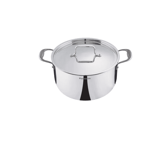 Panasonic - Panasonic ND-CP28SW 28CM/ 8.9L Triply IB Cookpot with SS Lid - Big Digital