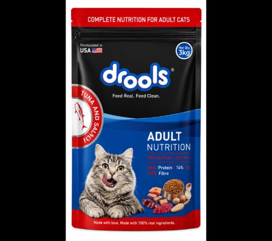 Drools Cat Tuna & Salmon 3kg – Premium Cat Food
