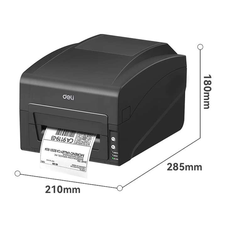 DELI Deli ES352 4 Inch Thermal Transfer Barcode & Label Printer with USB Bluetooth Connectivity electronics — image 1 of 2