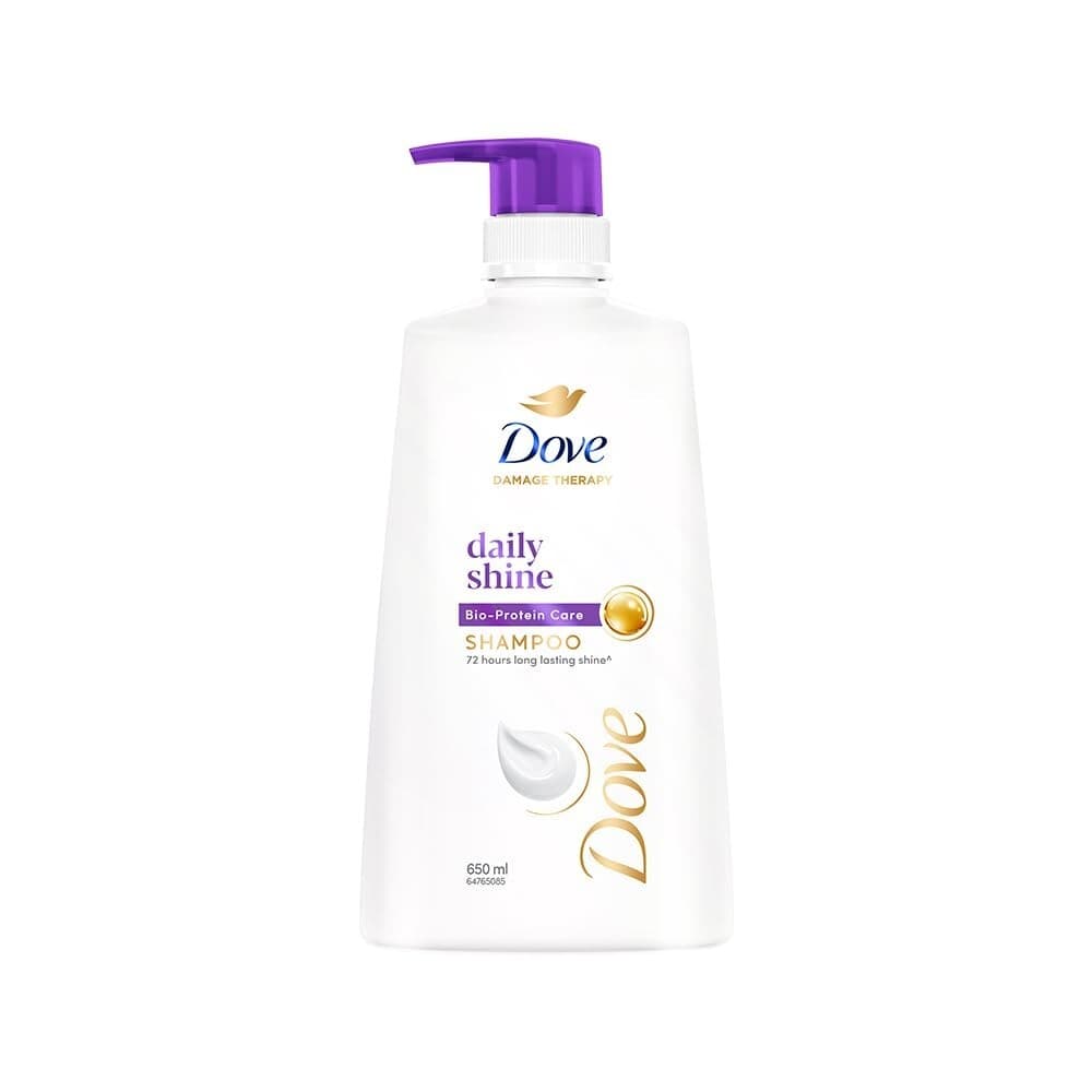 Dove Daily Shine Shampoo 625 ml – Smooth & Silky Hair Care for Daily Use