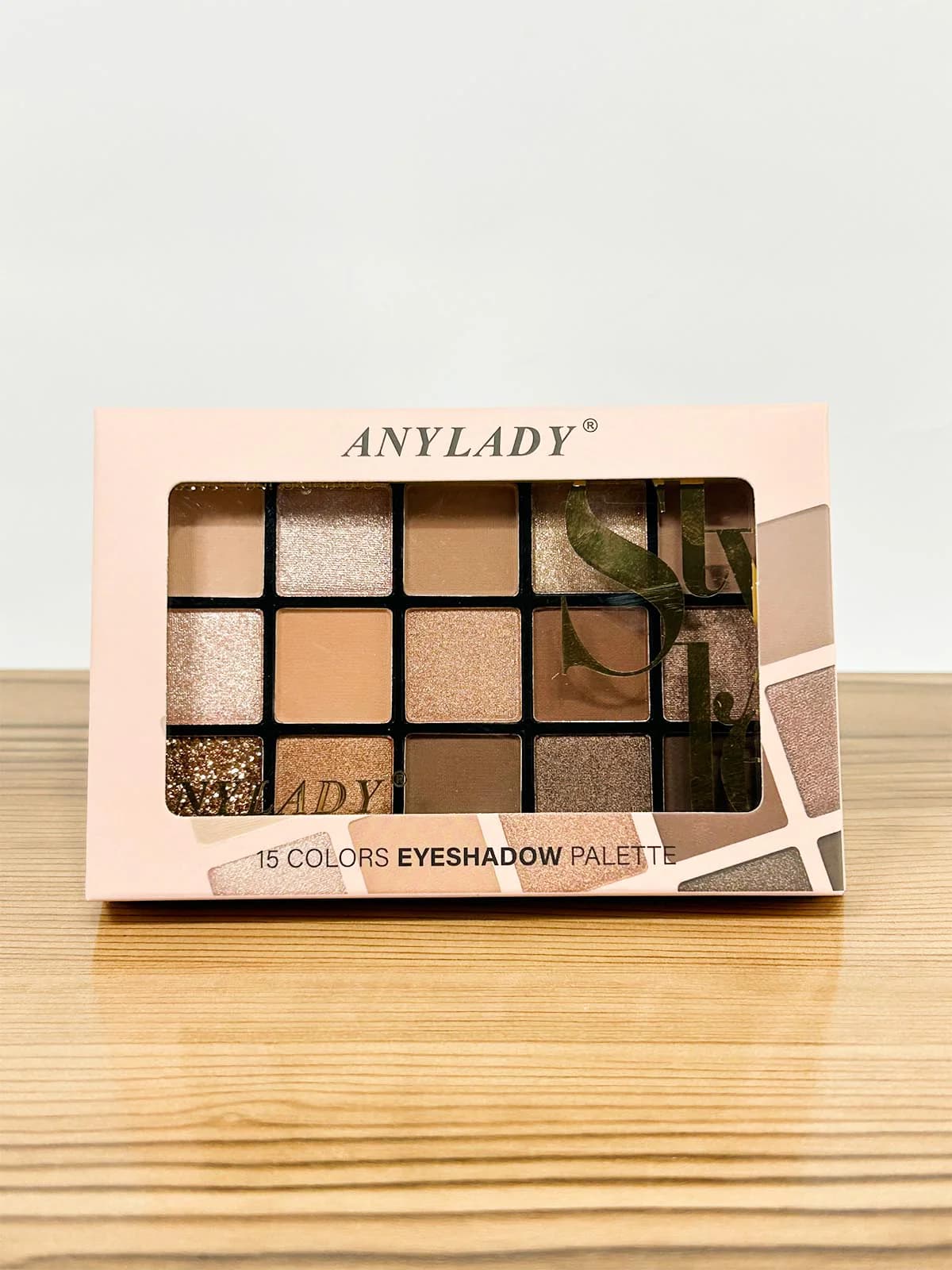 Anylady 15 Colors Eyeshadow Palette – Highly Pigmented Matte & Shimmer Makeup Palette