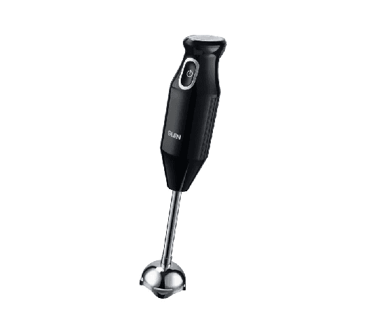 GLEN Electric Hand Blender 200W with Stainless Steel Arm, ISI Certified – Black 4049 LX