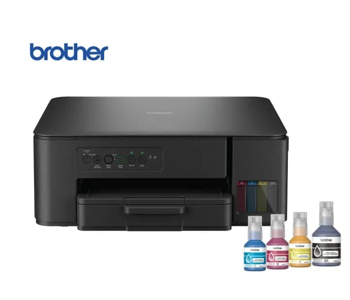 Brother DCP-T430W 3-in-1 Ink Tank Printer Print | Copy | Scan with Wireless Feature Dual Band WIFI supports Both 2.4 & 5 GHz Perfect For Both Home and Business Use