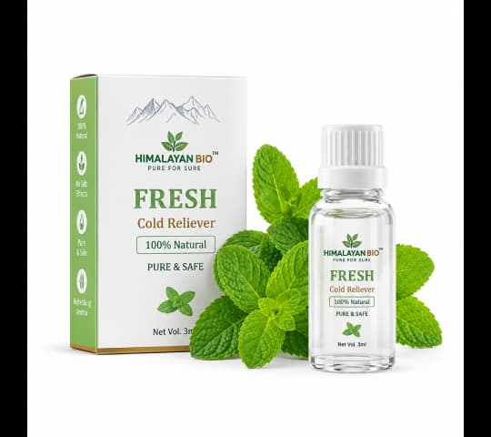 Himalayan Bio Himalayan Bio Fresh Cold Reliever 3ml | Natural Nasal Relief Oil daily essentials & lifestyle