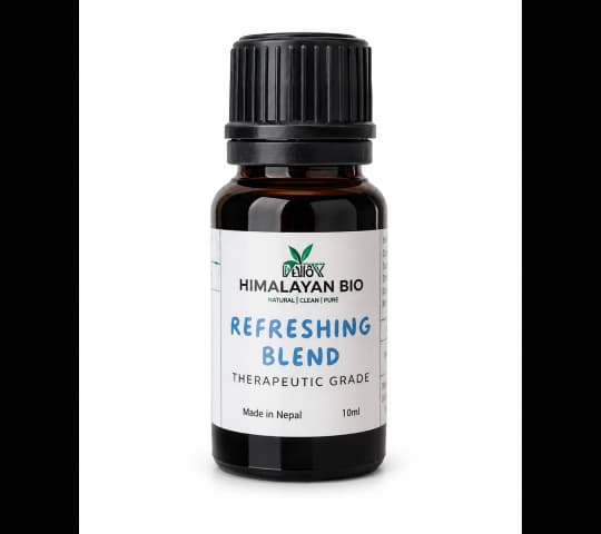 Himalayan Bio Refreshing Essential Oil 10ml – Natural Aromatherapy Oil