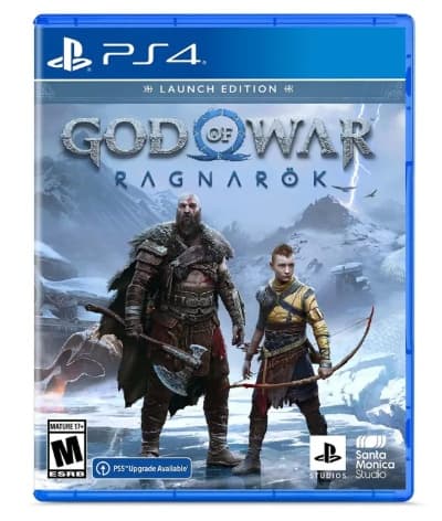 Sony PS4 Game God of War Ragnarök – PlayStation 4 Action Adventure Game