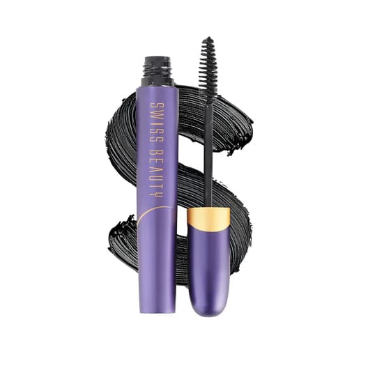 Swiss Beauty Bold Eyes Super Lash Mascara Waterproof | Long Lasting Volumizing Mascara