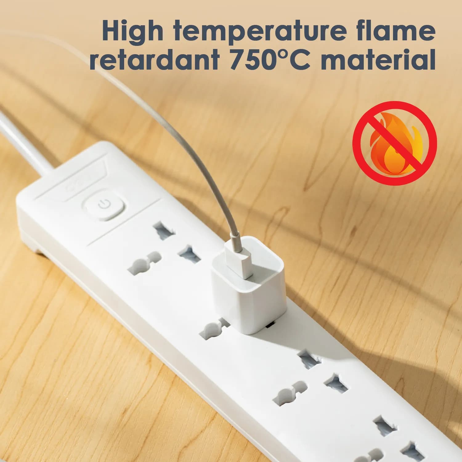 DELI Deli T403 Power Strip electronics — image 1 of 2
