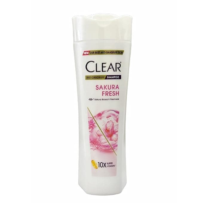 CLEAR Sakura Fresh Anti-Dandruff Shampoo 300ml – Long-Lasting Freshness & Scalp Care