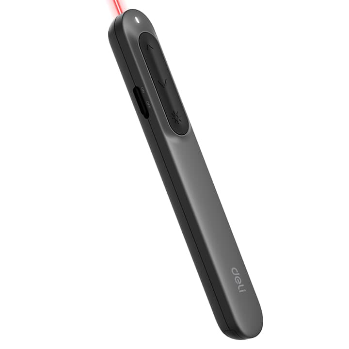 Deli ES002 Red Laser Pen Wireless Presenter