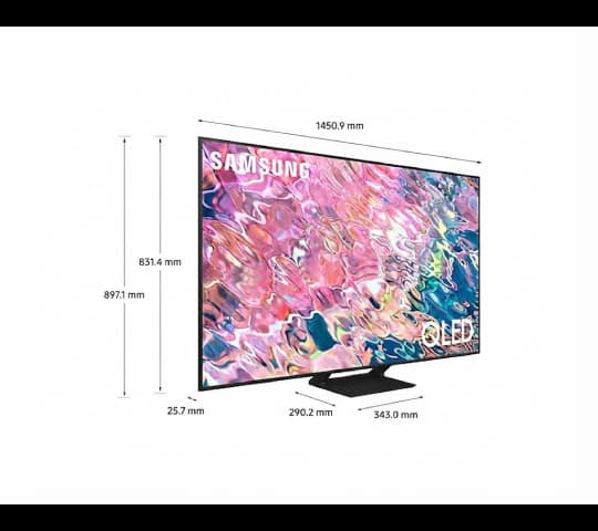 Samsung Samsung 75 Inch QLED 4K Smart TV QA75Q60B | Quantum HDR | Tizen Smart TV electronics