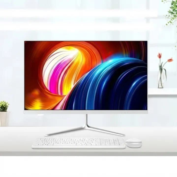 Monitor 24'' Full HD IPS (1920x1080) Hi-Tech AMD Free Sync Borderless HDMI And VGA Port HDMI Cable Included