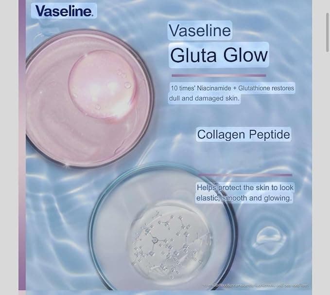 No Brand Vaseline Smooth Glow Body Wash 425ml – Radiant Skin Hydration & Gentle Cleansing daily essentials & lifestyle — image 1 of 3