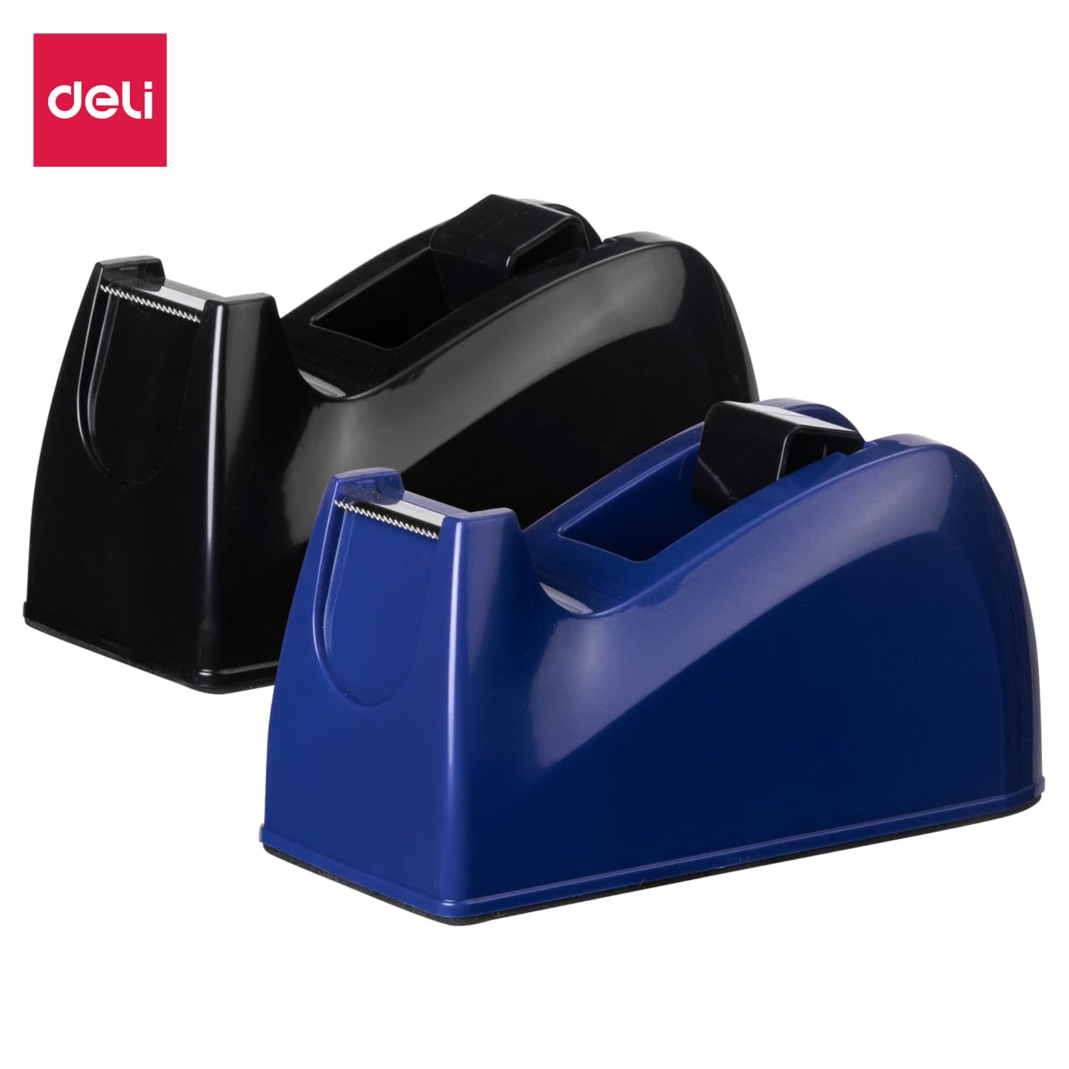 Deli E815 Tape Dispenser – Durable Desktop Tape Cutter for Office, School & Home