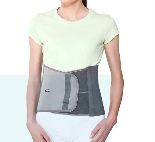 Abdominal Belt for Support, Pain Relief & Post-Surgery Recovery Adjustable Waist Compression Belt