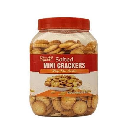Dynas Dyans Mini Crackers Jar 227 gm salted Cream | Crispy & Creamy Snack daily essentials & lifestyle — image 1 of 3
