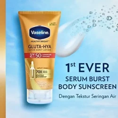 Vaseline Vaseline Gluta-Hya SPF 50 PA+++ Sunscreen Serum Lotion 70ml daily essentials & lifestyle