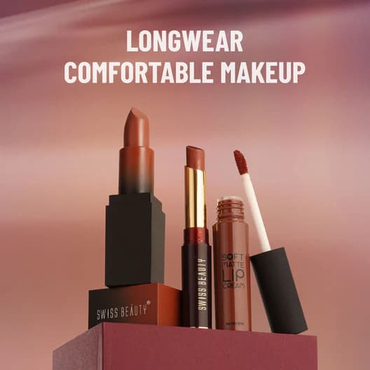 Swiss Beauty Swiss Beauty Non-Transfer Matte Lipstick | Long Lasting Waterproof Lip Color daily essentials & lifestyle — image 1 of 8