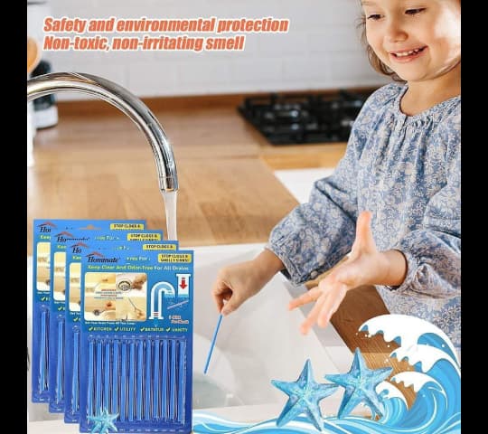 Drain Remover | Powerful Pipe & Drain Clog Cleaner