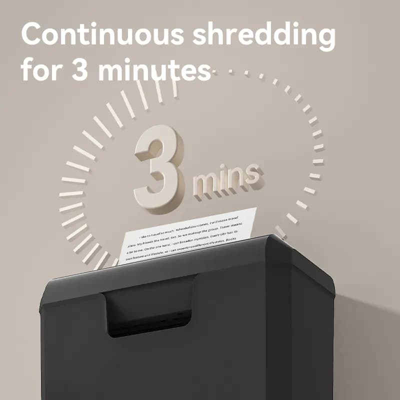 DELI Deli ET103SC P2 Small Paper Shredder Machine electronics — image 1 of 3