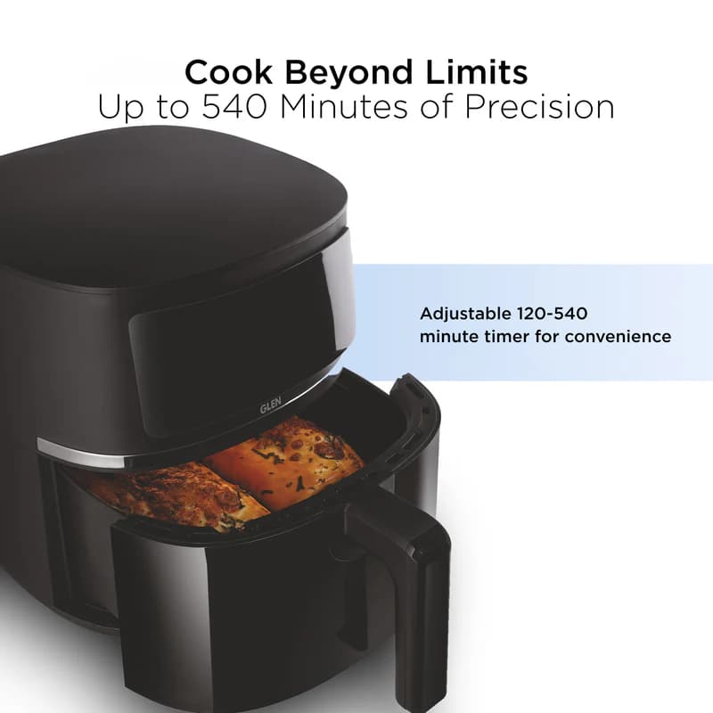 GLEN GLEN Digital Air Fryer 4.2L Capacity | 1350W Oil-Free Air Fryer with 8 Preset Menus, Timer & Temperature Control |… — image 1 of 6