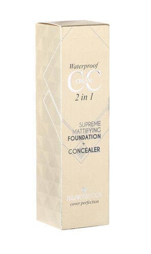 HILARY RHODA Hilary Rhoda Waterproof CC Cream 2 in 1 – Mattifying Foundation & Concealer daily essentials & lifestyle — image 1 of 3