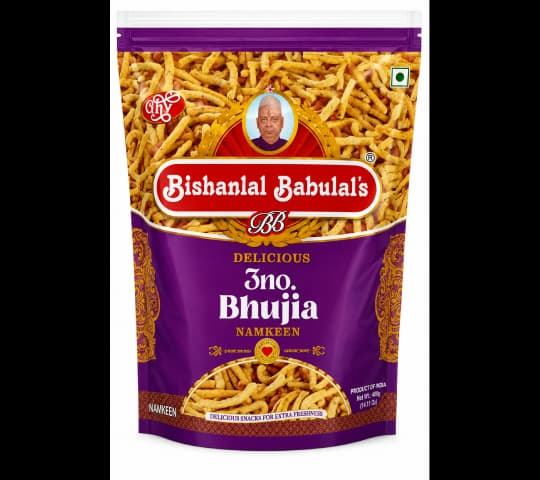 Bishanlal Babulal 3 No. Bhujia Namkeen – Authentic Bikaneri Snack