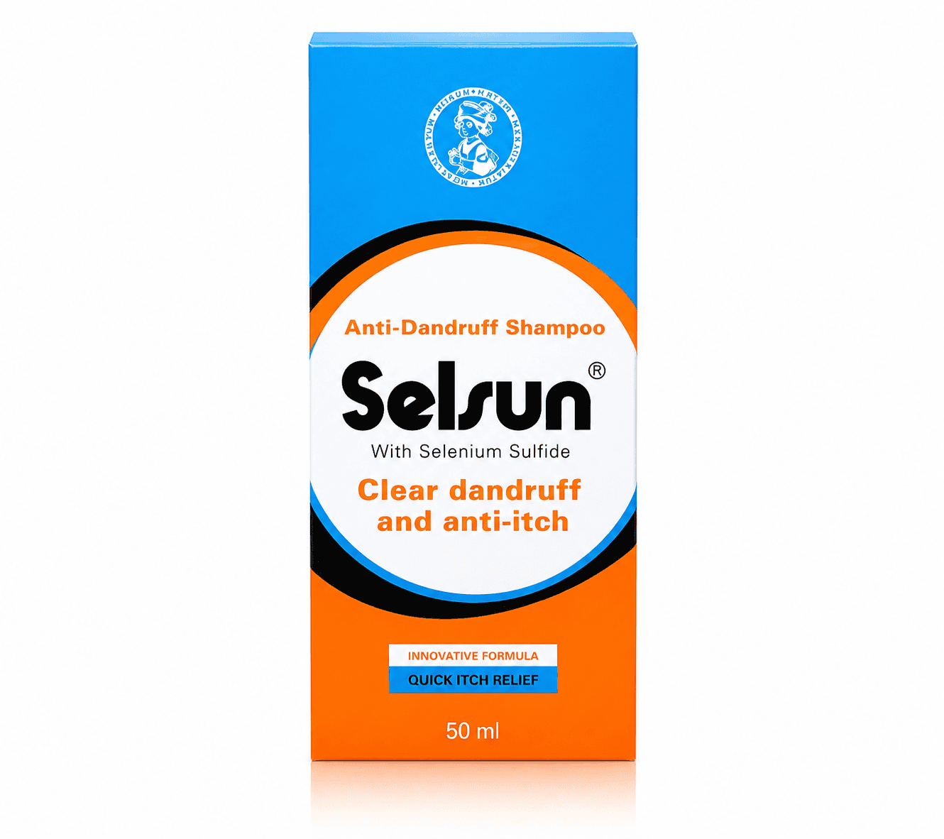 Selsun Anti-Dandruff Shampoo for Dandruff Control & Itchy Scalp 50ml
