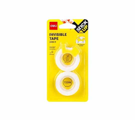 Deli EVA Mounting Double-Sided Tape 30411 18mm x 5 Yds (16 pcs Inner, 96 pcs Carton)