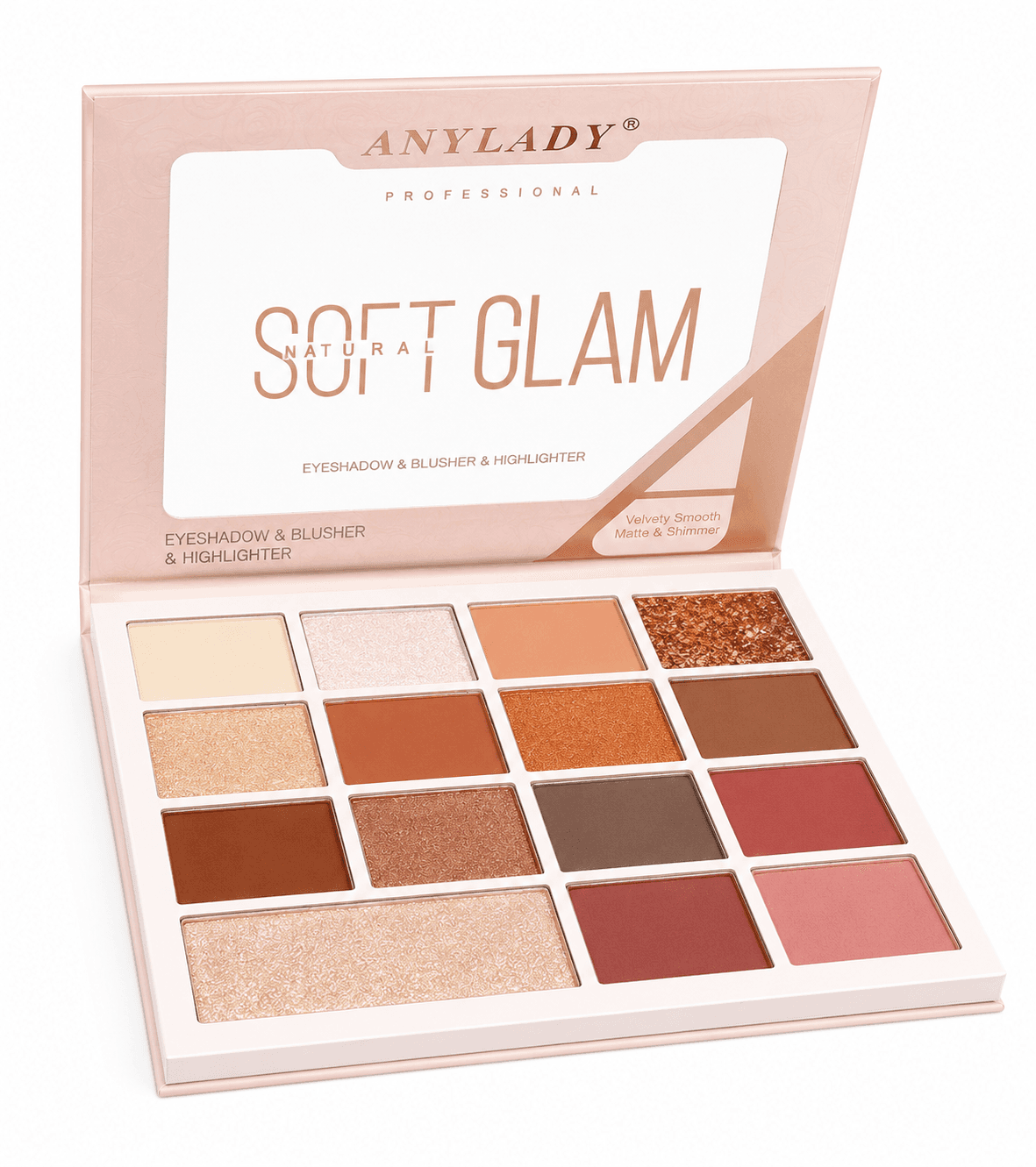 No Brand Anylady Natural Soft Glam False Eyelashes – Lightweight Reusable Natural Look Lashes daily essentials & lifestyle