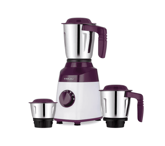 Bajaj - Bajaj 410582 Military Series Duetto Mixer Grinder 500W Lilac - Big Digital