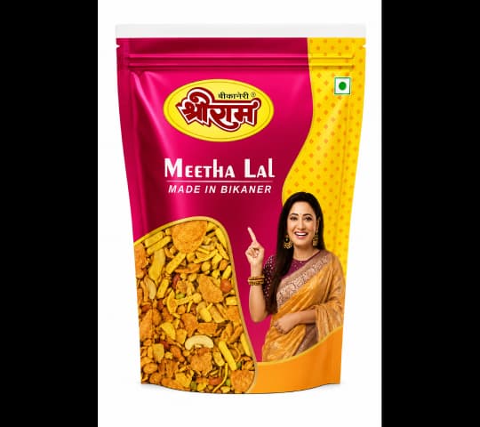 Shriram Meetha Lal Namkeen – Sweet & Savory Indian Snack
