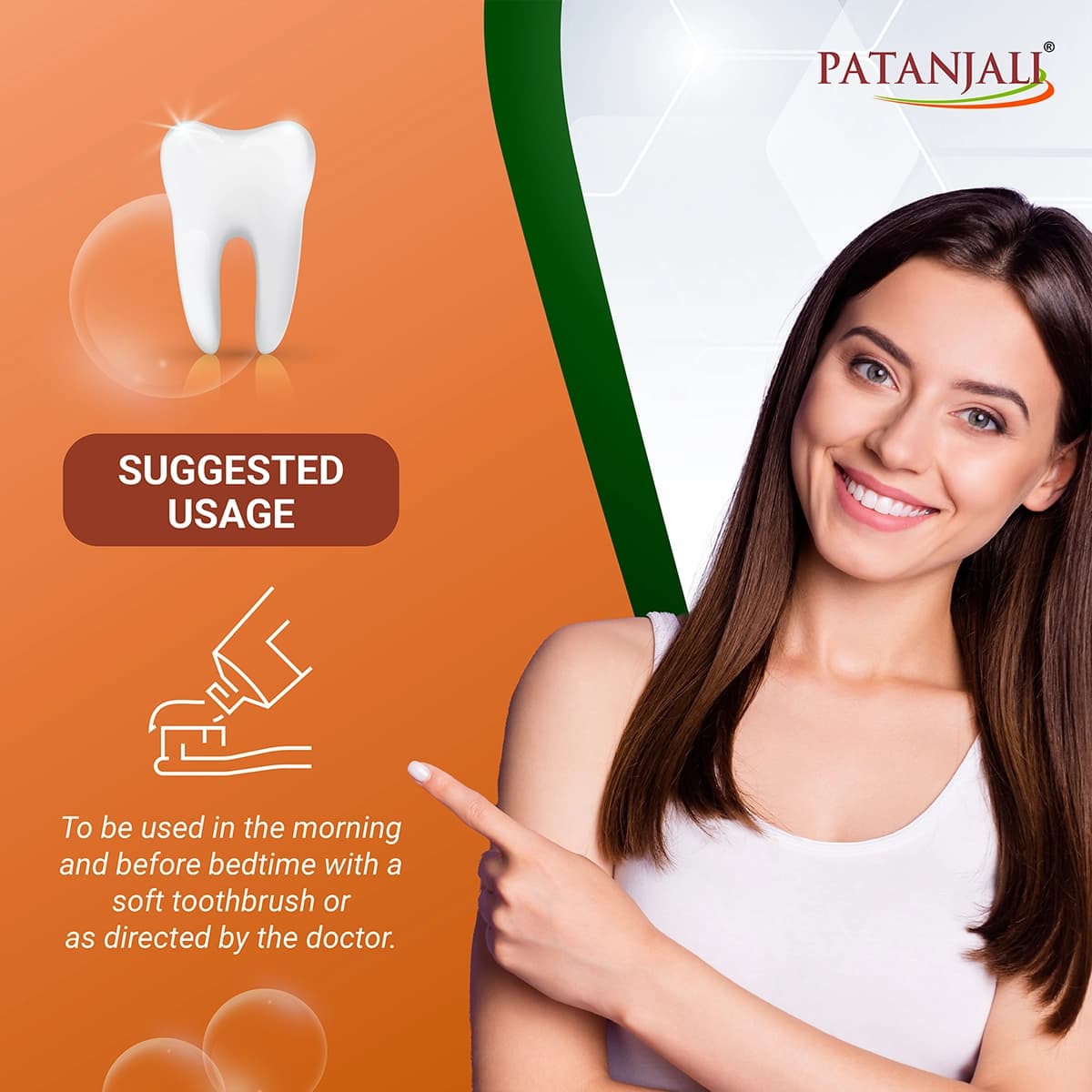 Patanjali Patanjali Dant Kanti Medicated Oral Gel Toothpaste 40GM – Herbal Toothpaste for Sensitive Teeth & Gum Care daily… — image 1 of 4