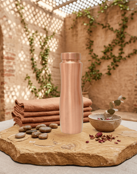 Presto Presto Copper Bottle "Royal" (Classic) – Pure Copper Water Bottle for Healthy Hydration daily essentials & lifestyle — image 1 of 2